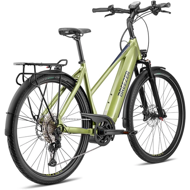 Breezer Vélos De Trekking électriques Powertrip Evo 1.1+ ST, Vert 2 Breezer Vélos De Trekking électriques Powertrip Evo 1.1+ ST, Vert – Image 2