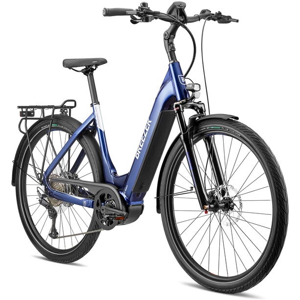 Breezer Vélos De Trekking électriques Powertrip Evo 1.3+ LS, Bleu 1 Breezer Vélos De Trekking électriques Powertrip Evo 1.3+ LS, Bleu