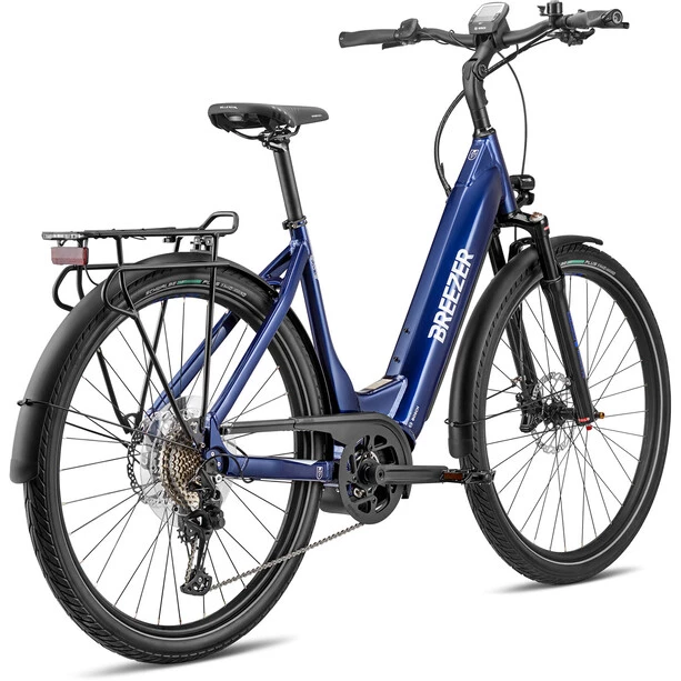 Breezer Vélos De Trekking électriques Powertrip Evo 1.3+ LS, Bleu 2 Breezer Vélos De Trekking électriques Powertrip Evo 1.3+ LS, Bleu – Image 2