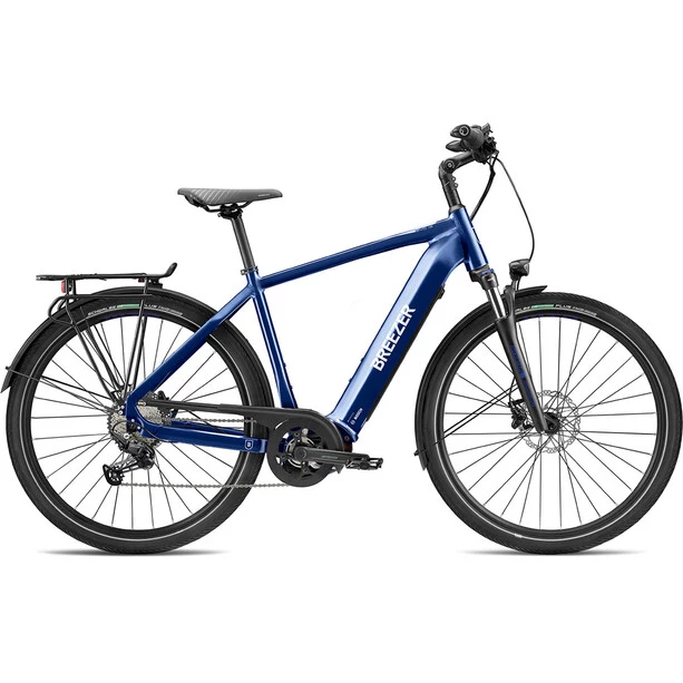 Breezer Vélos De Trekking électriques Powertrip Evo 1.3+, Bleu 1 Breezer Vélos De Trekking électriques Powertrip Evo 1.3+, Bleu