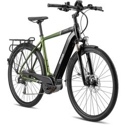 Breezer Vélos De Trekking électriques Powertrip Evo 2.3+, Vert/noir