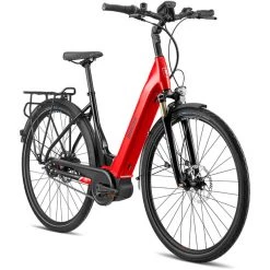 Breezer Vélos De Trekking électriques Powertrip Evo IG 2.1+ LS, Rouge/noir