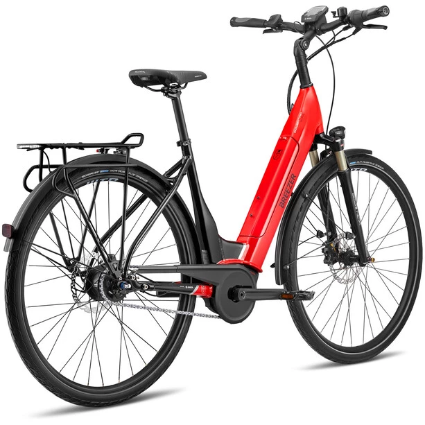 Breezer Vélos De Trekking électriques Powertrip Evo IG 2.1+ LS, Rouge/noir 2 Breezer Vélos De Trekking électriques Powertrip Evo IG 2.1+ LS, Rouge/noir – Image 2