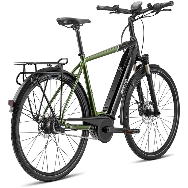 Breezer Vélos De Trekking électriques Powertrip Evo IG 2.3+, Vert/noir 2 Breezer Vélos De Trekking électriques Powertrip Evo IG 2.3+, Vert/noir – Image 2