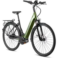 Breezer Vélos De Trekking électriques Powertrip Evo IG 2.3+ LS, Vert/noir