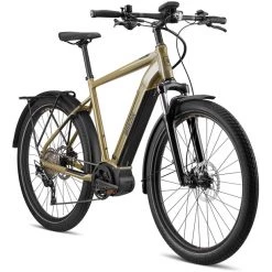 Breezer Vélos De Trekking électriques Powerwolf Evo SM 2.1+, Olive