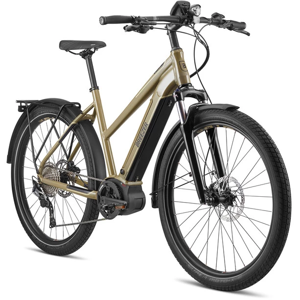 Breezer Vélos De Trekking électriques Powerwolf Evo SM 2.1+ ST, Olive 1 Breezer Vélos De Trekking électriques Powerwolf Evo SM 2.1+ ST, Olive