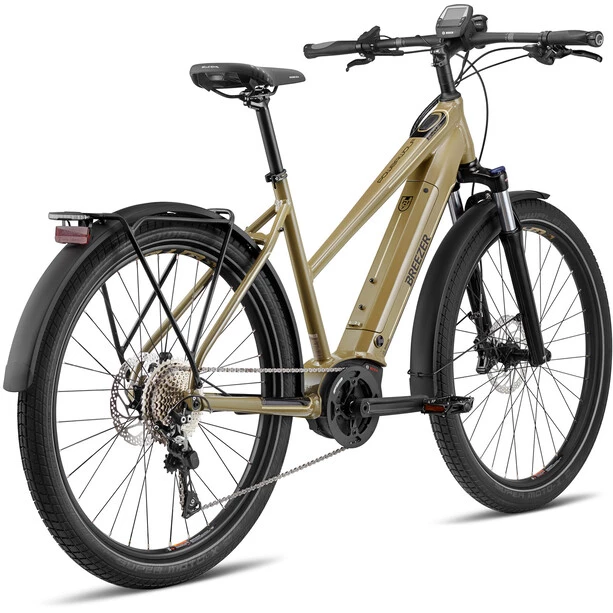 Breezer Vélos De Trekking électriques Powerwolf Evo SM 2.1+ ST, Olive 2 Breezer Vélos De Trekking électriques Powerwolf Evo SM 2.1+ ST, Olive – Image 2