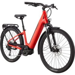 Cannondale Vélos De Trekking électriques Adventure Neo 3 EQ 27.5", Rouge