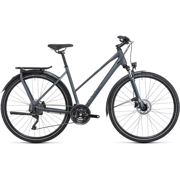 Cube Vélos De Trekking Femme Kathmandu EXC Trapèze, Gris 1 Cube Vélos De Trekking Femme Kathmandu EXC Trapèze, Gris