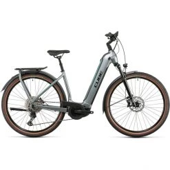 Cube Vélos De Trekking électriques Kathmandu Hybrid EXC 750 Entrée Basse, Vert
