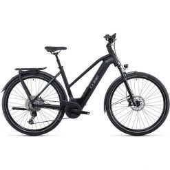 Cube Vélos De Trekking électriques Kathmandu Hybrid EXC 750 Trapèze, Noir