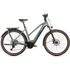 Cube Vélos De Trekking électriques Kathmandu Hybrid EXC 750 Trapèze, Vert