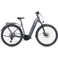 Cube Vélos De Trekking électriques Kathmandu Hybrid Pro 625 Entrée Basse, Gris