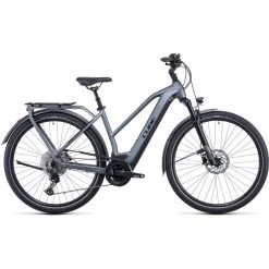 Cube Vélos De Trekking électriques Kathmandu Hybrid Pro 625 Trapèze, Gris