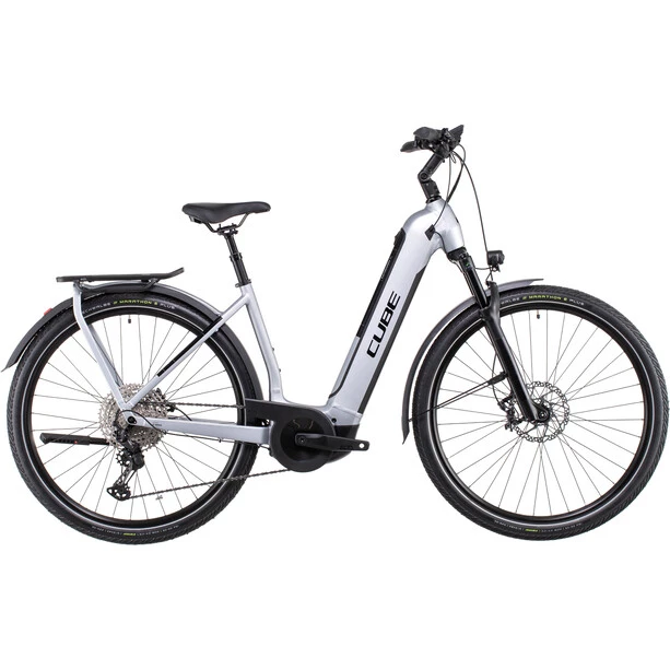 Cube Vélos De Trekking électriques Kathmandu Hybrid SL 750 Entrée Basse, Argent 1 Cube Vélos De Trekking électriques Kathmandu Hybrid SL 750 Entrée Basse, Argent