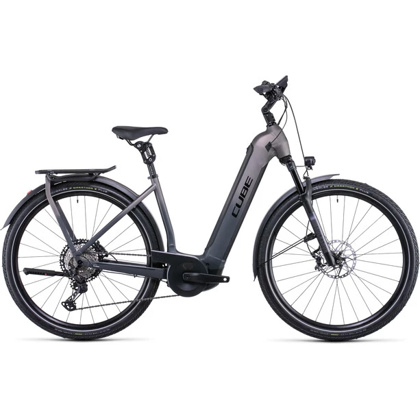Cube Vélos De Trekking électriques Kathmandu Hybrid SLT 750 Entrée Basse, Gris 1 Cube Vélos De Trekking électriques Kathmandu Hybrid SLT 750 Entrée Basse, Gris