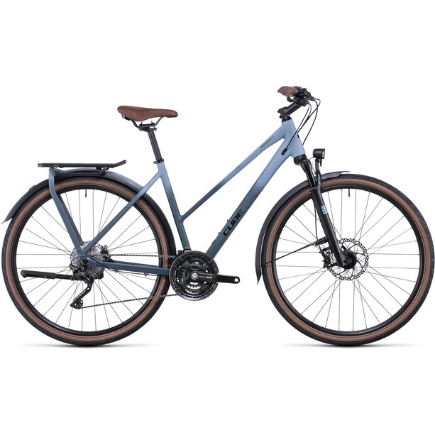 Cube Vélos De Trekking Femme Kathmandu SL Trapèze, Bleu 1 Cube Vélos De Trekking Femme Kathmandu SL Trapèze, Bleu