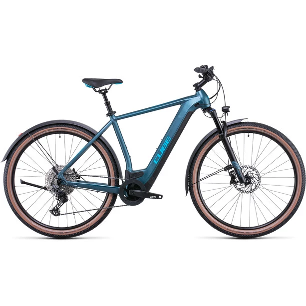 Cube Vélos De Trekking électriques Nuride Hybrid EXC 625 Allroad, Bleu 1 Cube Vélos De Trekking électriques Nuride Hybrid EXC 625 Allroad, Bleu