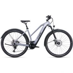 Cube Vélos De Trekking électriques Nuride Hybrid EXC 625 Allroad Trapèze, Argent