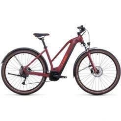 Cube Vélos De Trekking électriques Nuride Hybrid Performance 500 Allroad Trapèze, Rouge