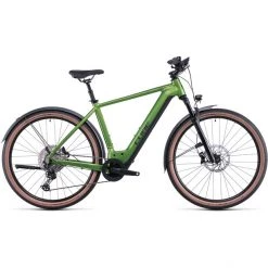 Cube Vélos De Trekking électriques Nuride Hybrid SL 750 Allroad, Vert