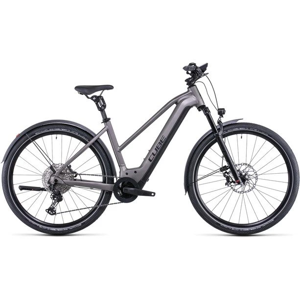 Cube Vélos De Trekking électriques Nuride Hybrid SLT 750 Allroad Trapèze, Gris 1 Cube Vélos De Trekking électriques Nuride Hybrid SLT 750 Allroad Trapèze, Gris