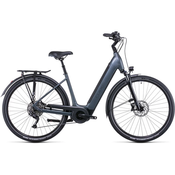 Cube Vélos De Trekking électriques Supreme Sport Hybrid Pro 625 Entrée Basse, Gris 1 Cube Vélos De Trekking électriques Supreme Sport Hybrid Pro 625 Entrée Basse, Gris