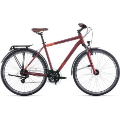Cube Vélos De Trekking Homme Touring, Rouge