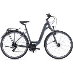 Cube Vélos De Trekking Femme Touring Entrée Basse, Gris