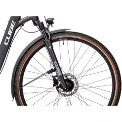 Cube Vélos De Trekking Femme Touring EXC Entrée Basse, Noir -Vélos de trekking Soldes 2022 cube touring exc easy entry iridiumnwhite 5