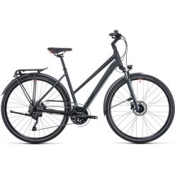 Cube Vélos De Trekking Femme Touring EXC Trapèze, Gris