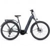 Cube Vélos De Trekking électriques Touring Hybrid EXC 625 Entrée Basse, Gris