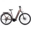 Cube Vélos De Trekking électriques Touring Hybrid EXC 625 Entrée Basse, Marron