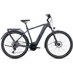 Cube Vélos De Trekking électriques Touring Hybrid EXC 625, Gris