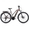 Cube Vélos De Trekking électriques Touring Hybrid EXC 625 Trapèze, Marron