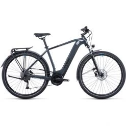 Cube Vélos De Trekking électriques Touring Hybrid ONE 500, Gris