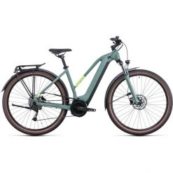 Cube Vélos De Trekking électriques Touring Hybrid ONE 625 Trapèze, Vert