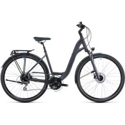 Cube Vélos De Trekking Femme Touring ONE Entrée Basse, Gris