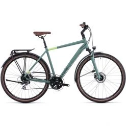 Cube Vélos De Trekking Homme Touring ONE, Vert