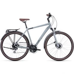 Cube Vélos De Trekking Homme Touring Pro, Gris