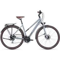 Cube Vélos De Trekking Femme Touring Pro Trapèze, Gris
