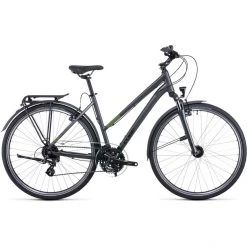 Cube Vélos De Trekking Femme Touring Trapèze, Gris