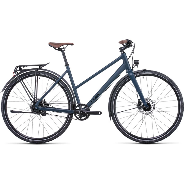 Cube Vélos De Trekking Femme Travel EXC Trapèze, Bleu 1 Cube Vélos De Trekking Femme Travel EXC Trapèze, Bleu