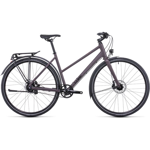 Cube Vélos De Trekking Femme Travel SL Trapèze, Violet 1 Cube Vélos De Trekking Femme Travel SL Trapèze, Violet