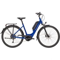 Diamant Vélos De Trekking électriques Aurus+ Entrée Basse, Bleu