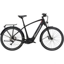 Vélos De Trekking électriques Zouma Deluxe+ Diamant, Noir