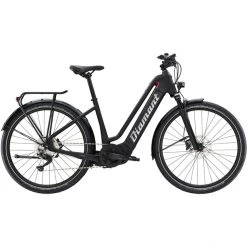 Diamant Vélos De Trekking électriques Zouma Deluxe+ Entrée Basse, Noir