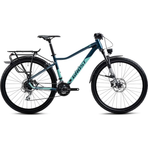 Ghost Vélos De Trekking Homme Lanao EQ 27.5 AL, Bleu/vert 1 Ghost Vélos De Trekking Homme Lanao EQ 27.5 AL, Bleu/vert