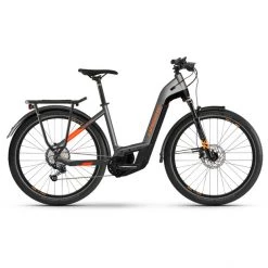 Haibike Vélos De Trekking électriques Trekking 10 Low Step, Gris